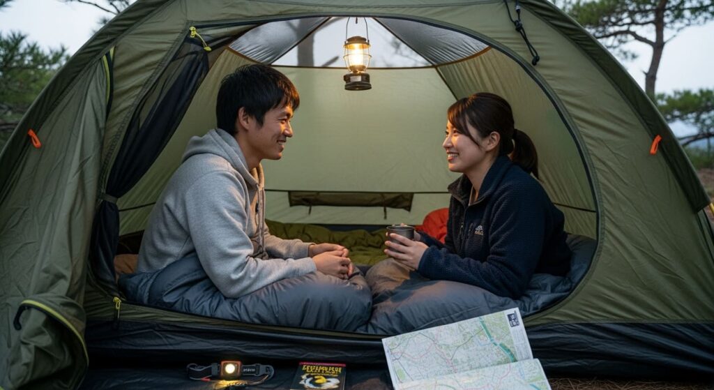 テントのサイズと居住性