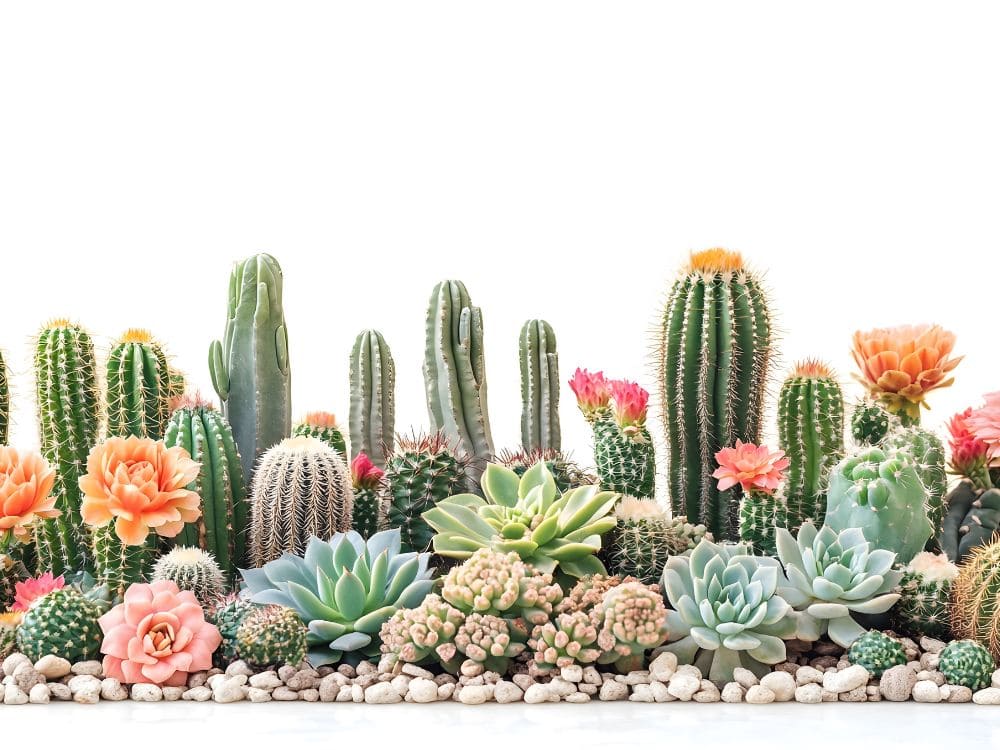 様々な種類の多肉植物